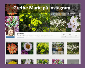 Grethe Marie på Instagram